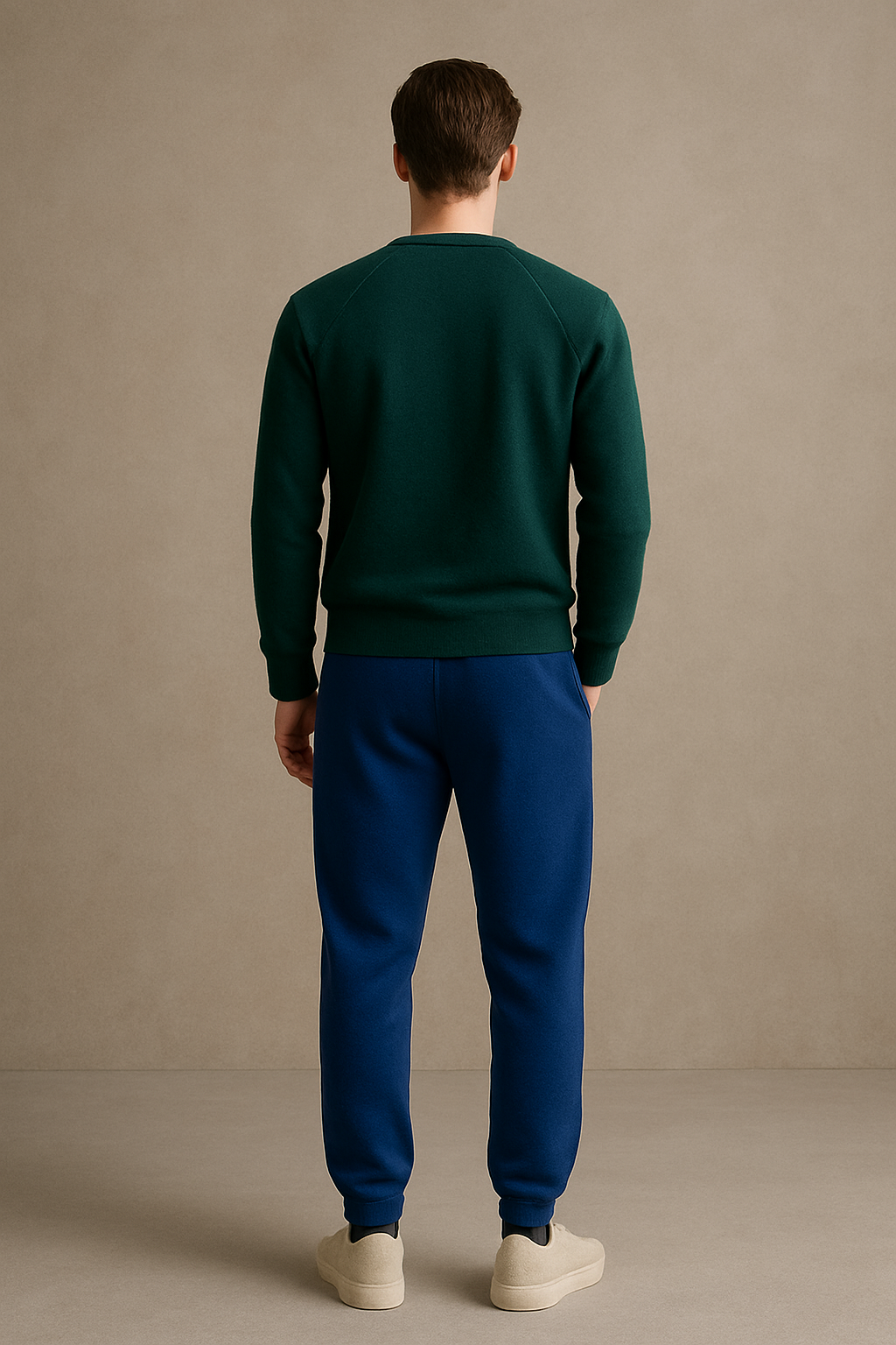 Winter Fleece Trouser for Men - Light Royal Blue