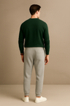 Winter Fleece Trouser for Men - Light Grey