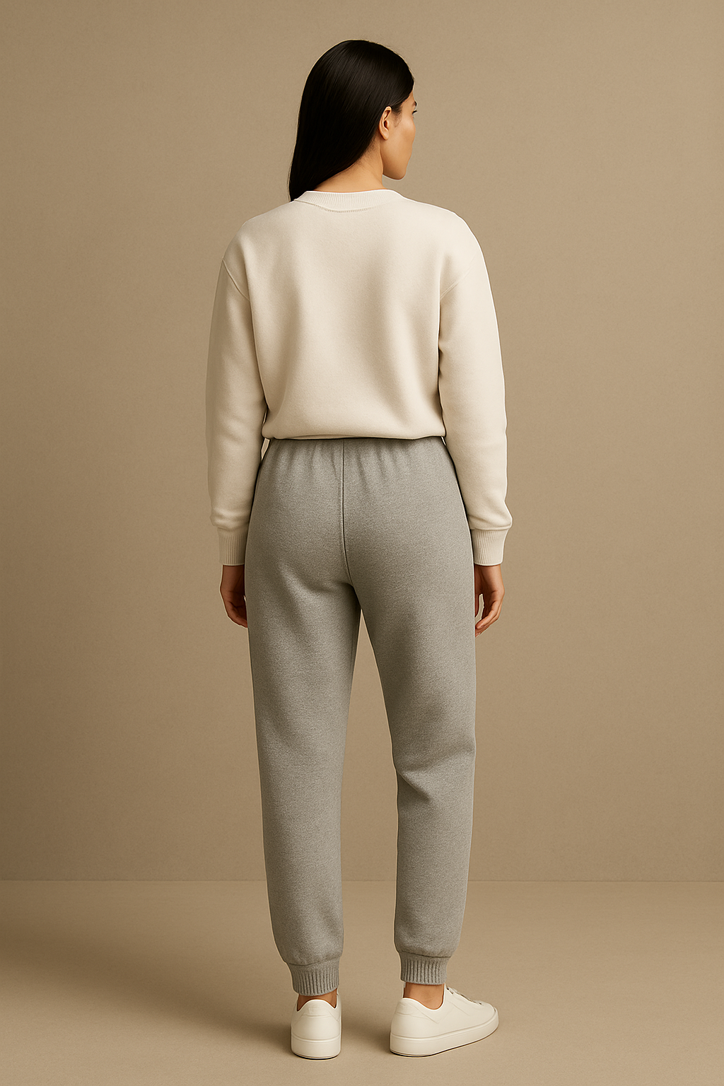 Fleece Trousers for Women's- Grey