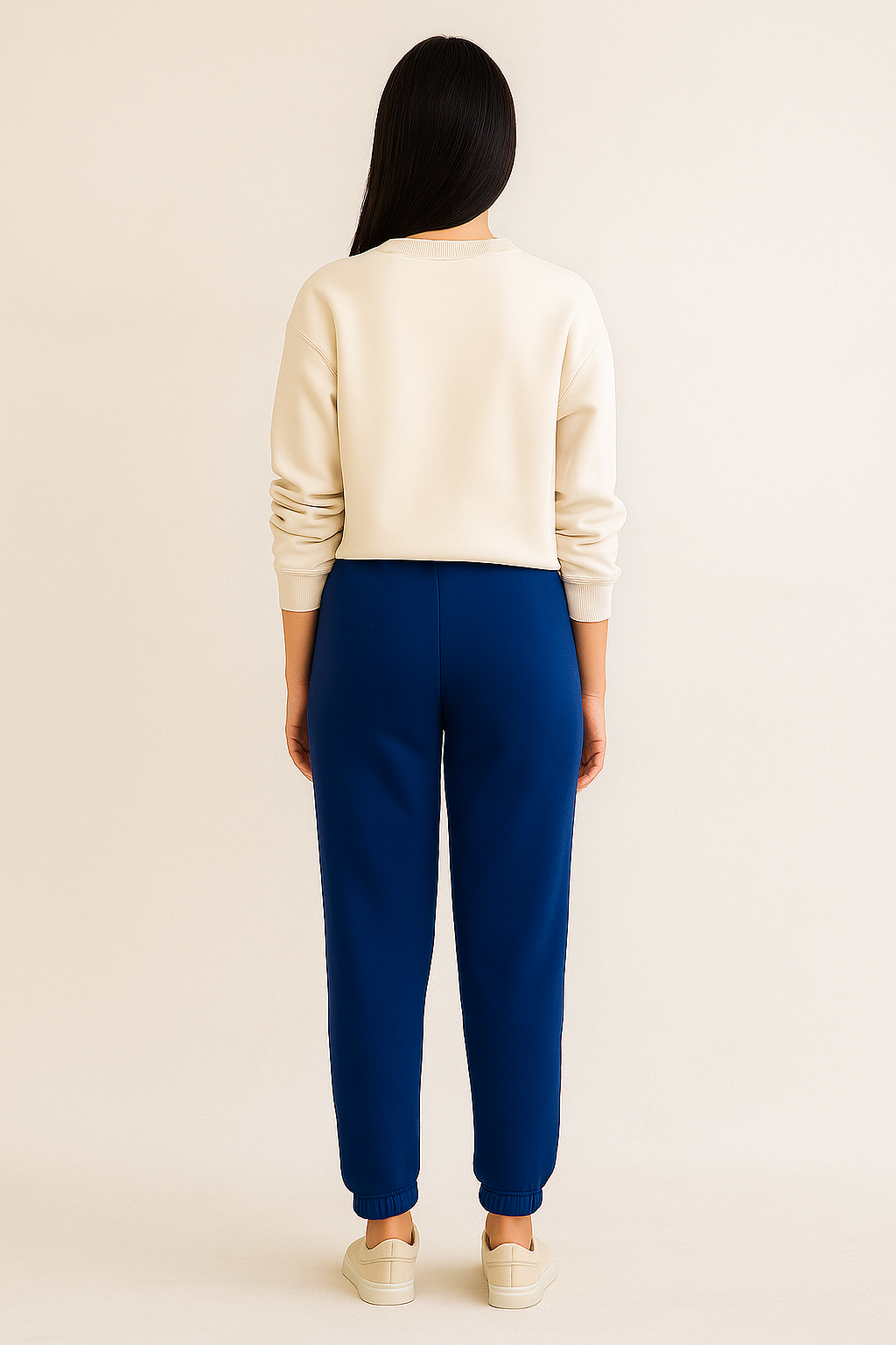 Fleece Trousers for Women's- Dark Royal Blue