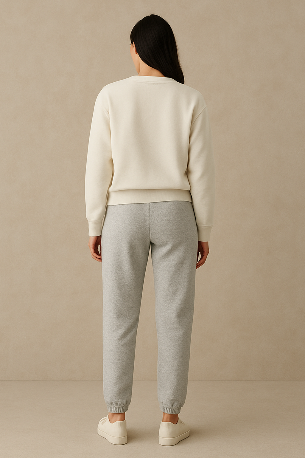 Fleece Trousers for Women's- Heather Grey