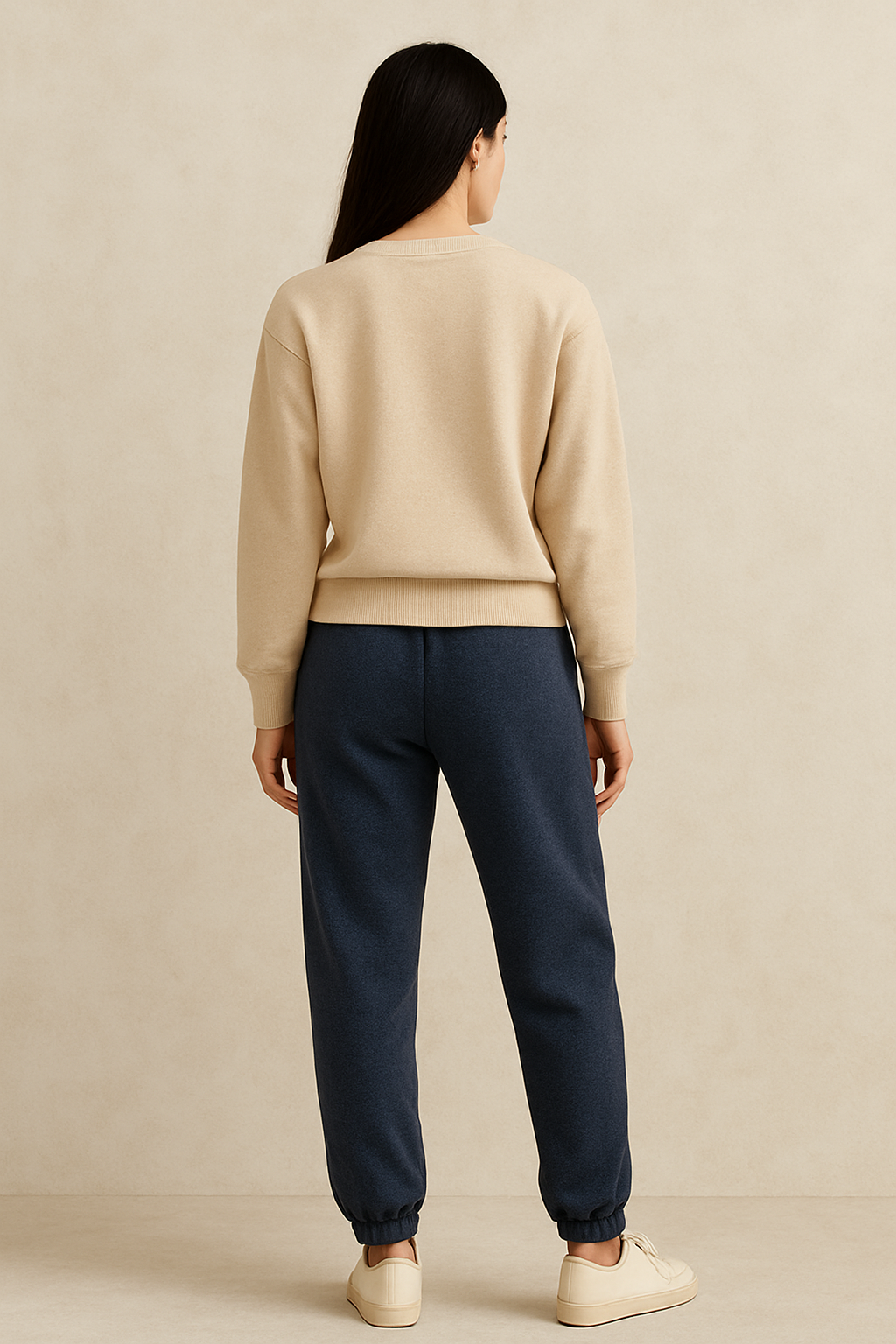 Fleece Trousers for Women's- Navy Heather