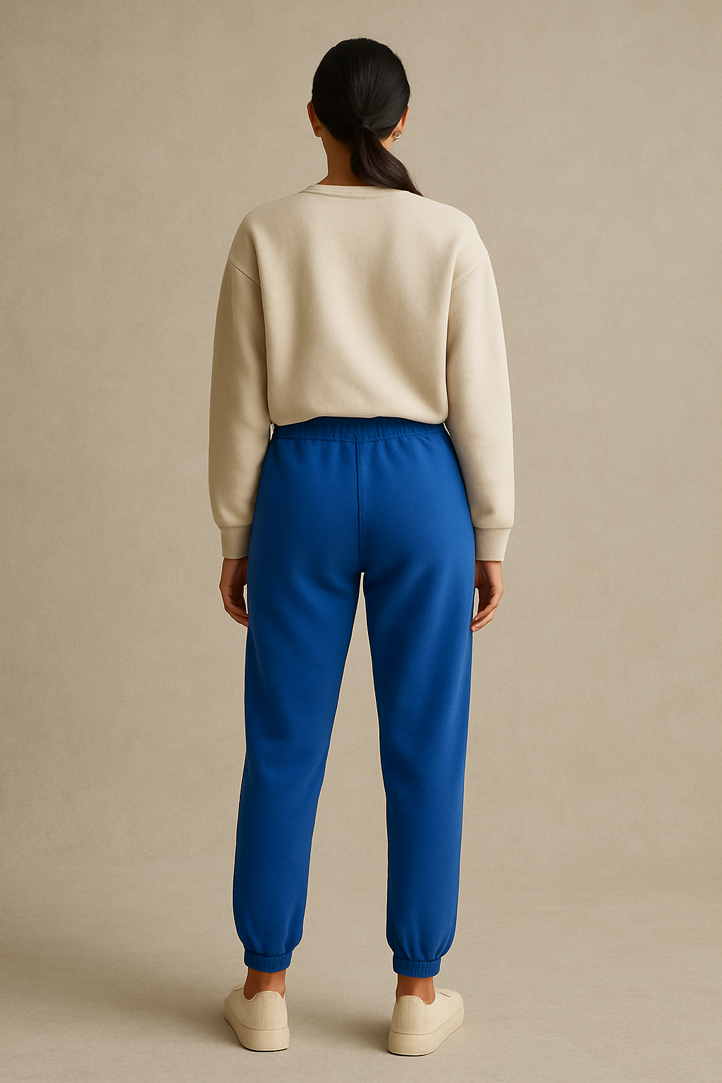 Fleece Trousers for Women's-Light Royal Blue