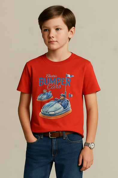 Bumper Car T-Shirt- Red