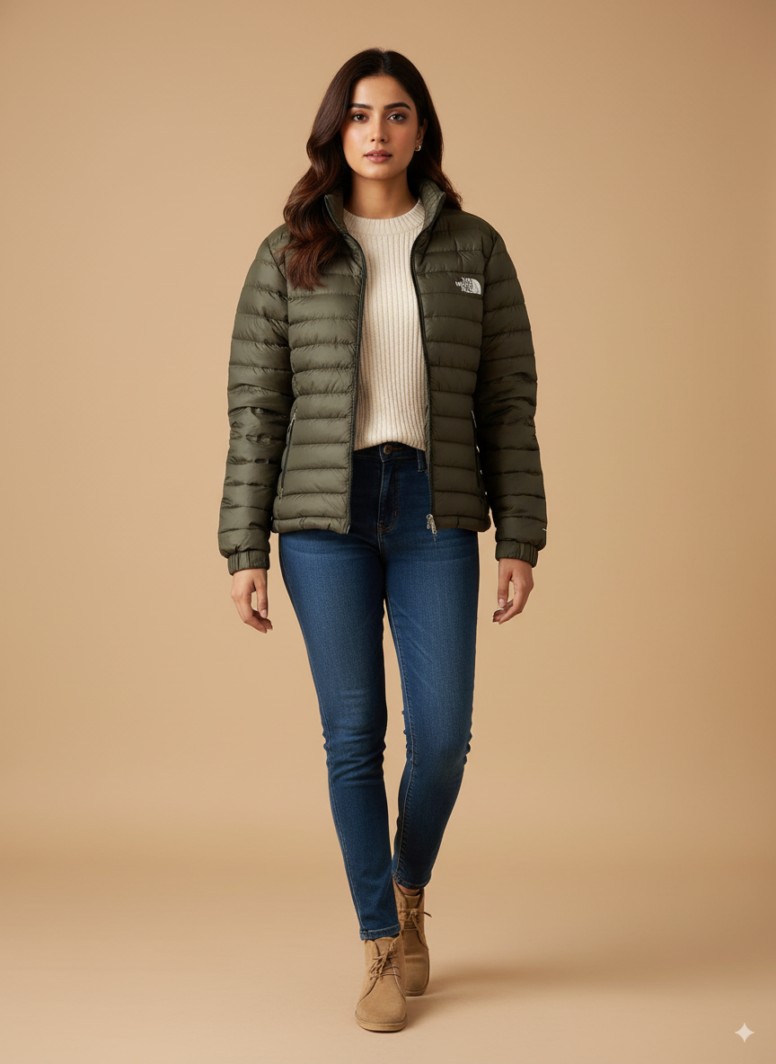 Puffer Jacket - Sea Green