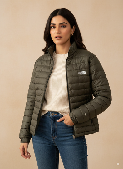 Puffer Jacket - Sea Green