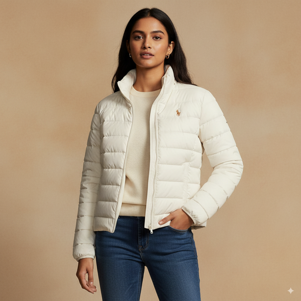 Puffer Jacket - White