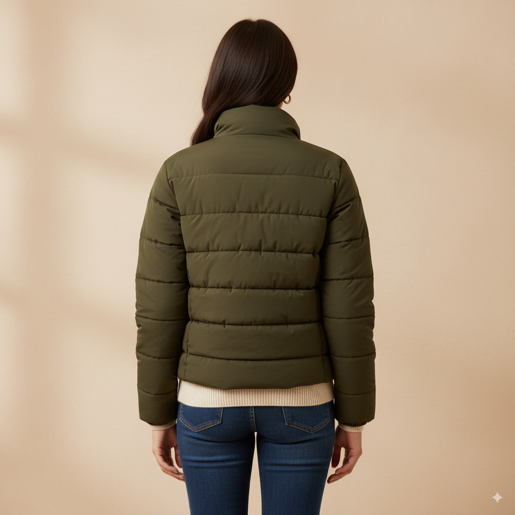 Puffer Jacket - Sea Green