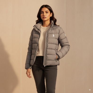 Puffer Jacket - Grey