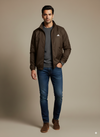 Men's Mountain Light Wind Jacket Chocolate Brown