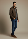 Men's Mountain Light Wind Jacket Chocolate Brown