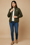 Women's Mountain Light Wind Jacket Olive Green
