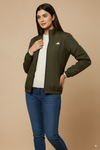 Women's Mountain Light Wind Jacket Olive Green