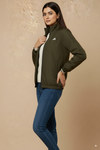 Women's Mountain Light Wind Jacket Olive Green