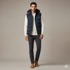 Men's Bogner sleeveless Jacket - Blue