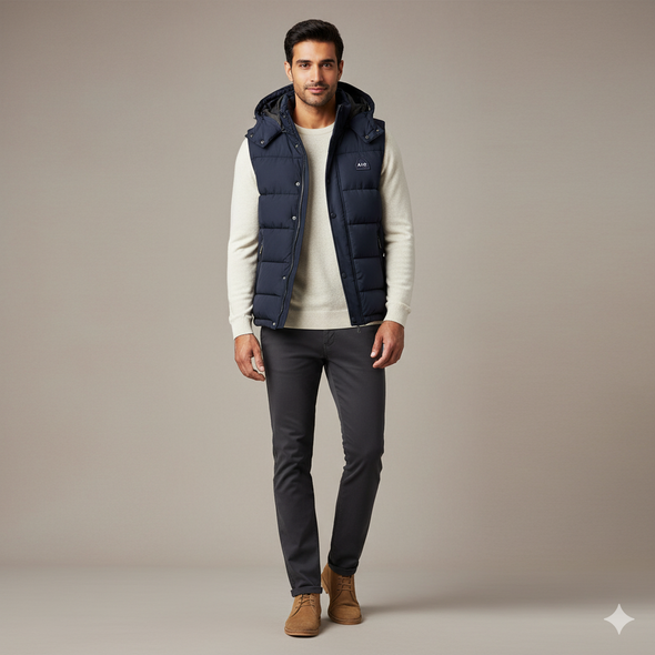 Men's Bogner sleeveless Jacket - Blue