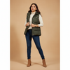 Women's Bogner sleeveless Jacket - Olive Green