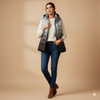 Women's Bogner sleeveless Jacket - Grey Gradient