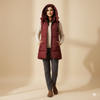 Women's Bogner sleeveless Jacket - Red