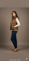 Women's Bogner sleeveless Jacket - Brown