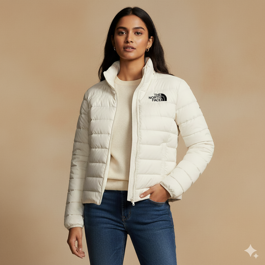 Puffer Jacket - White