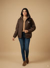 Women's Mountain Light Wind Jacket Chocolate Brown