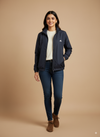 Women's Mountain Light Wind Jacket Chocolate Navy Blue