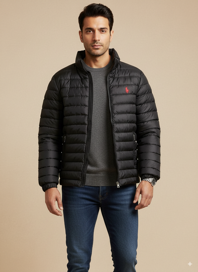 Puffer Jacket - Black