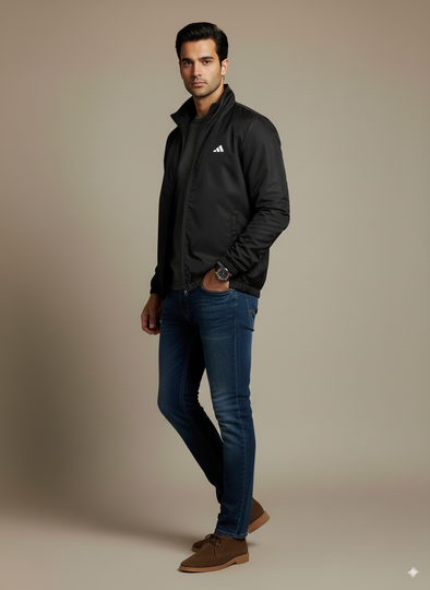 Men's Mountain Light Wind Jacket Black