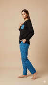Stripe Pyjama Pant- Blue