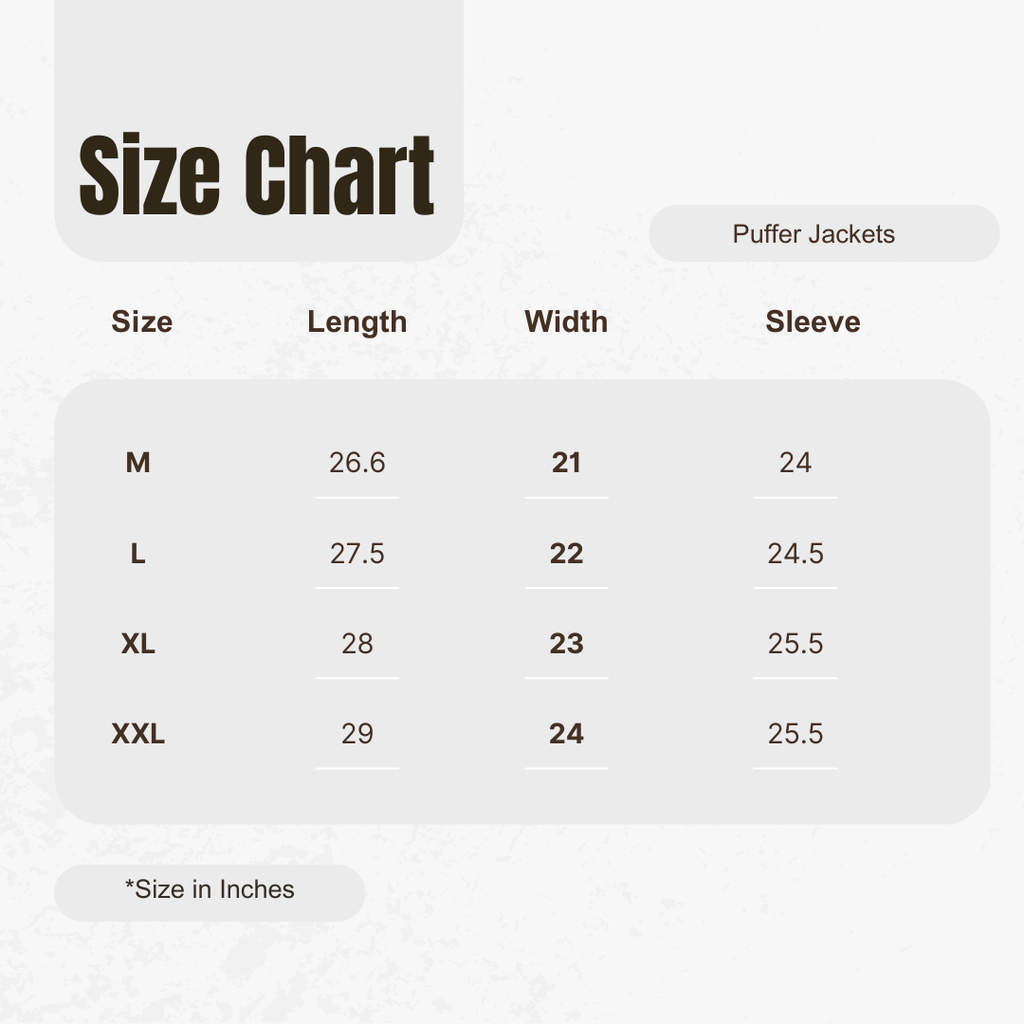 Puffer Jacket - Black