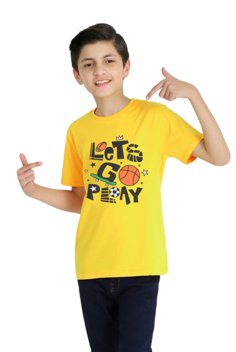 Let's Go Play- Yellow
