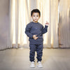 Fleece Tracksuit For Kids( Charcoal )