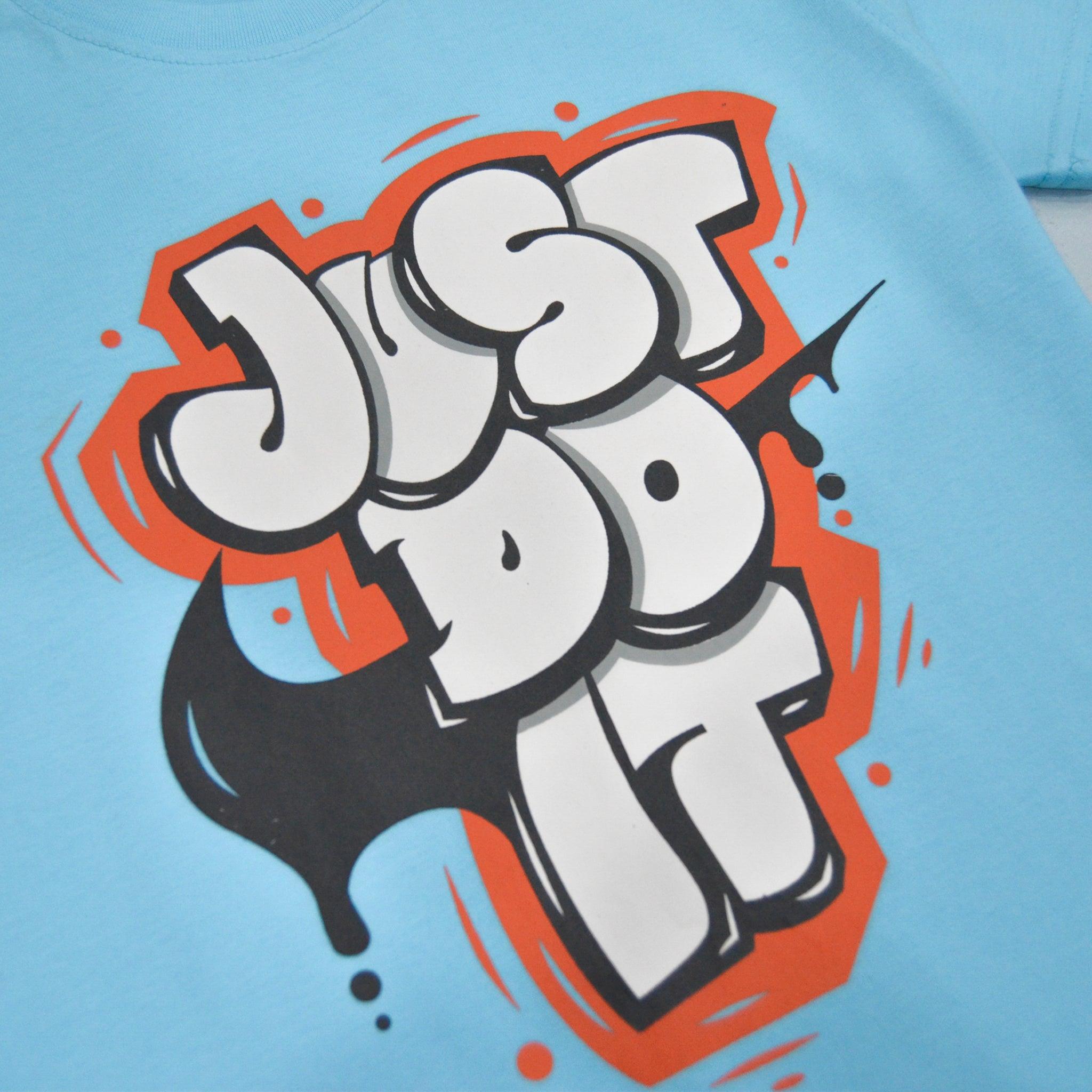 Just Do It- Light Blue