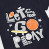 Let's Go Play- Navy Blue