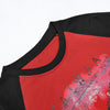 Kaiwaa Printed T-shirt- Red & Black
