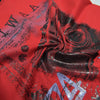 Kaiwaa Printed T-shirt- Red & Black
