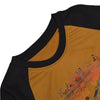 Kaiwaa Printed T-shirt- Mustard & Black