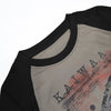 Kaiwaa Printed T-shirt- Light grey & Black