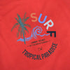 SURF Tropical Paradise T-Shirt- Red