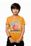 Basket-Ball T-Shirt- Mustard