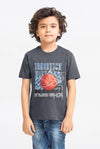 Basket-Ball T-Shirt- Grey